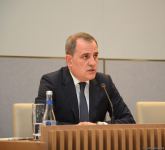 Ceyhun Bayramov mətbuat konfransı keçirib (FOTO/VİDEO) (ƏLAVƏ OLUNUB)