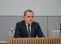Ceyhun Bayramov mətbuat konfransı keçirib (FOTO/VİDEO) (ƏLAVƏ OLUNUB)