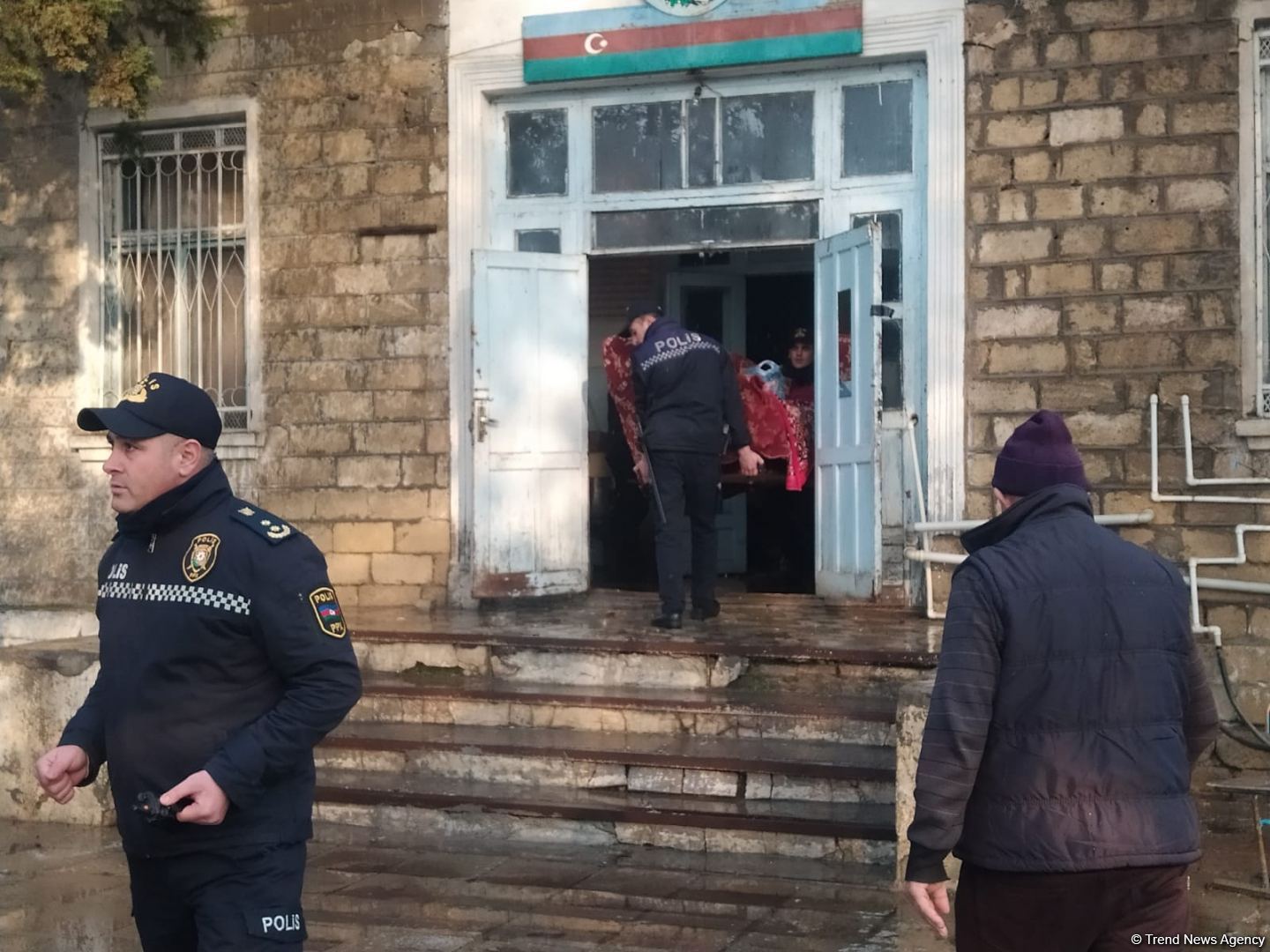 Bərdədə qocalar evində yanğın baş verib (FOTO)
