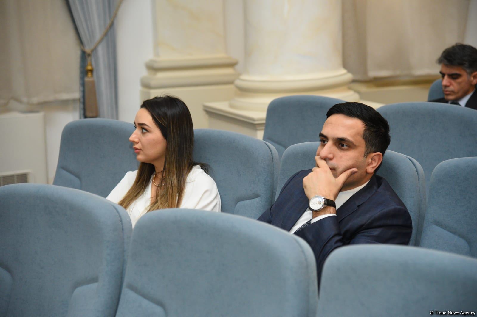 Ceyhun Bayramov mətbuat konfransı keçirib (FOTO/VİDEO) (ƏLAVƏ OLUNUB)