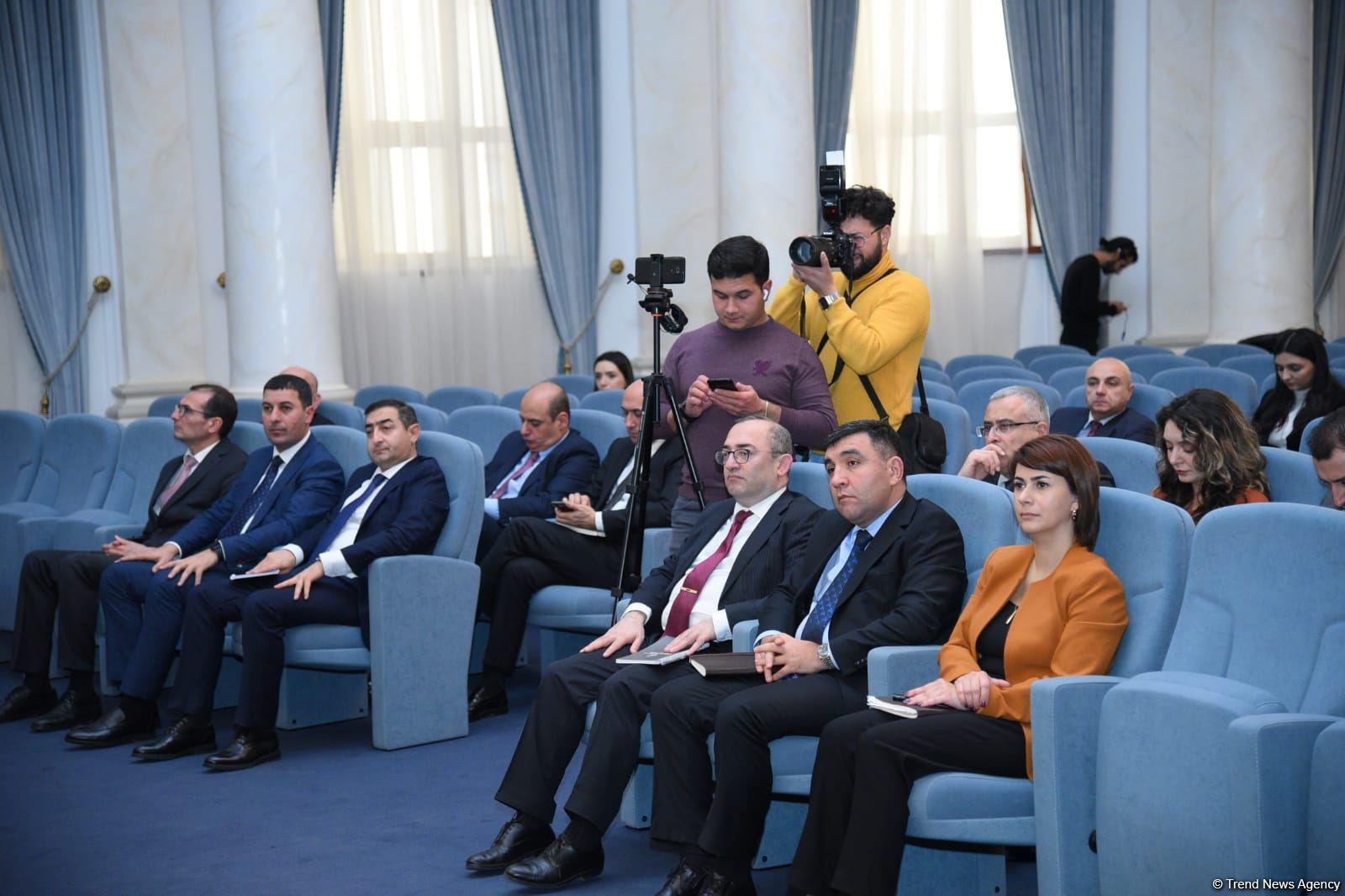 Ceyhun Bayramov mətbuat konfransı keçirib (FOTO/VİDEO) (ƏLAVƏ OLUNUB)