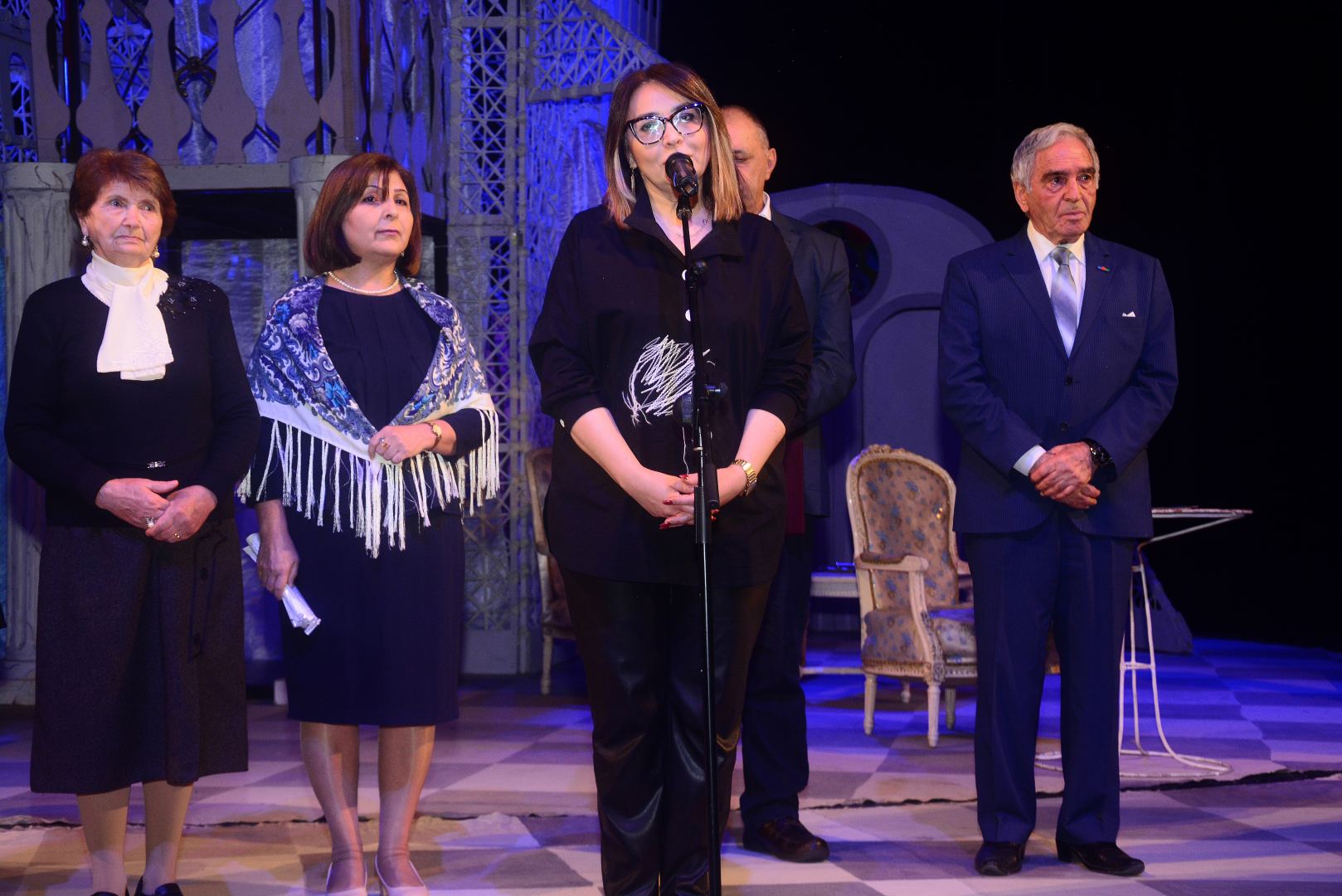 İlk azərbaycanlı qadın teatr rejissorunun yubileyi qeyd edilib (FOTO)