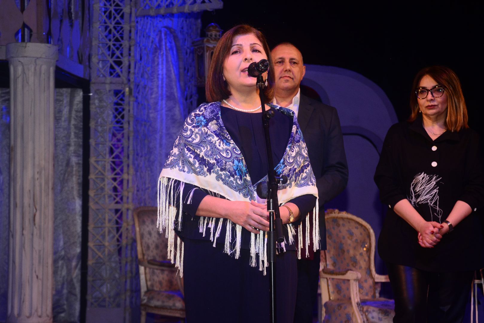 İlk azərbaycanlı qadın teatr rejissorunun yubileyi qeyd edilib (FOTO)