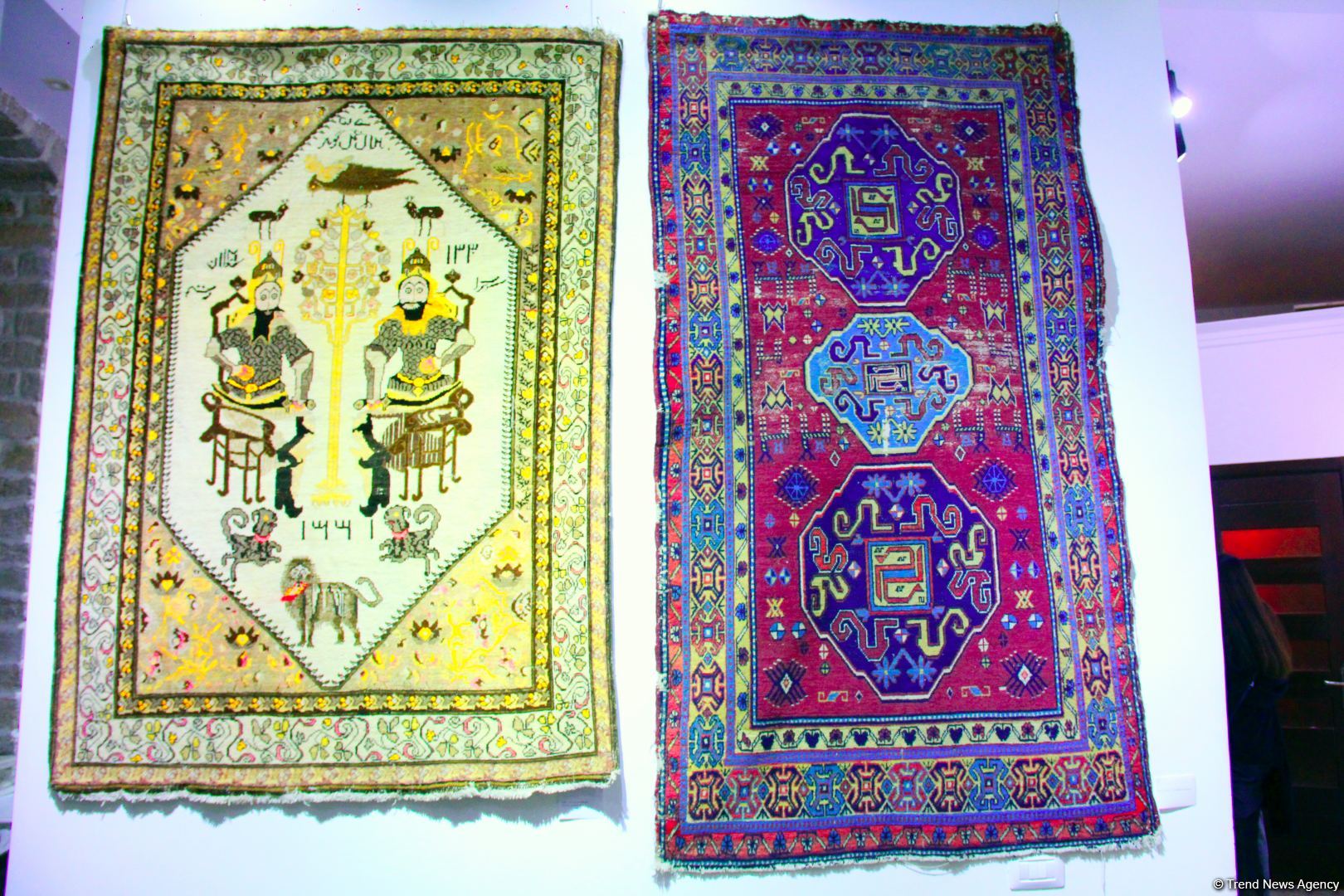 İçərişəhər Qarabağ xalçaları ilə - Yeni il gözəl əhval-ruhiyyə ilə (FOTO)