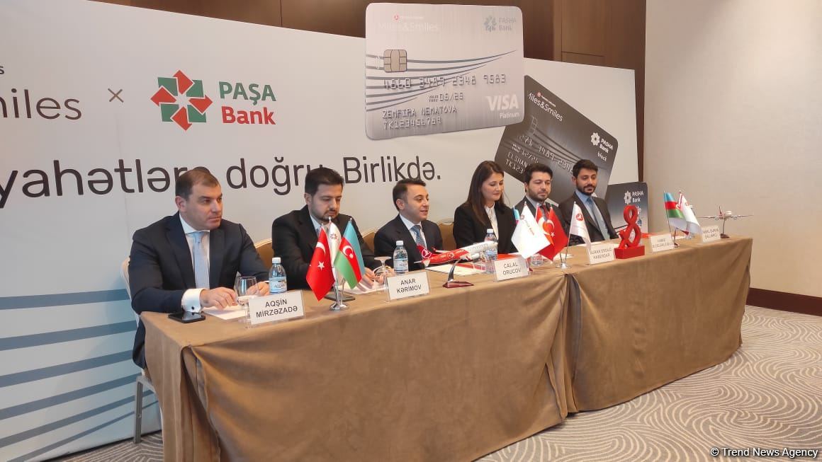 PAŞA Bank və Türk Hava Yolları "Miles&Smiles" layihəsi çərçivəsində əməkdaşlığı uzatdı (FOTO)