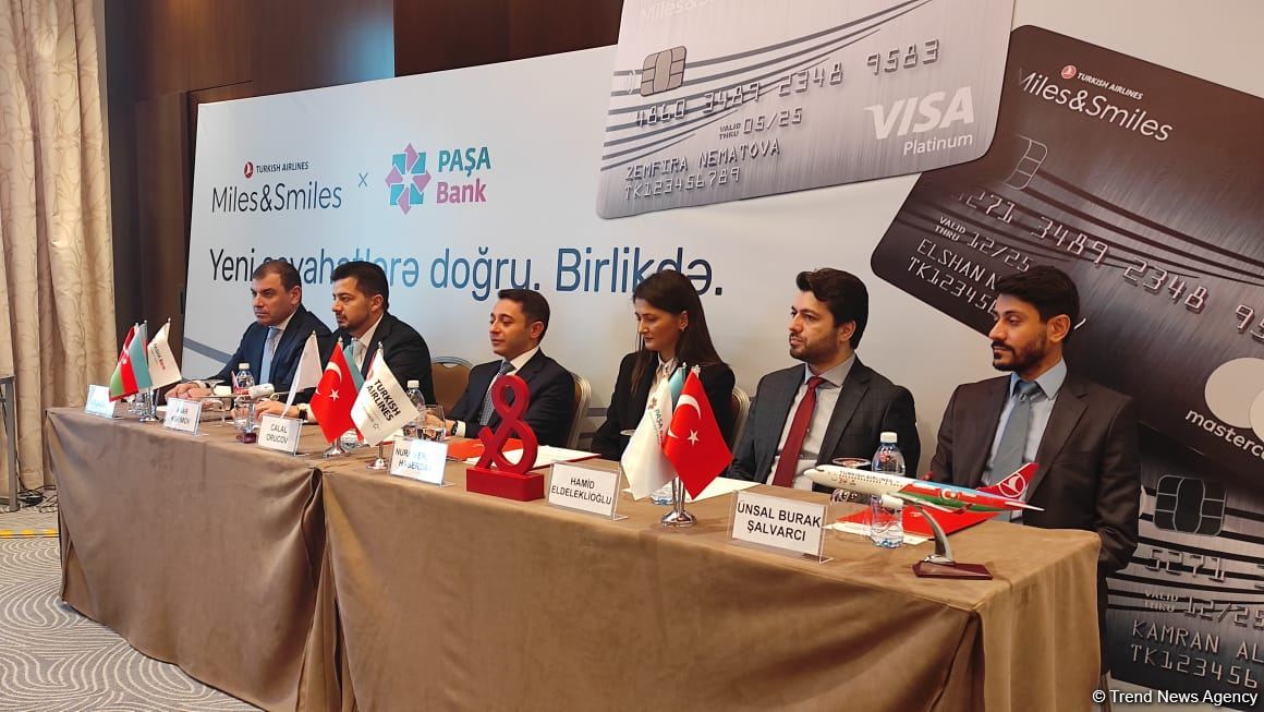 PAŞA Bank və Türk Hava Yolları "Miles&Smiles" layihəsi çərçivəsində əməkdaşlığı uzatdı (FOTO)