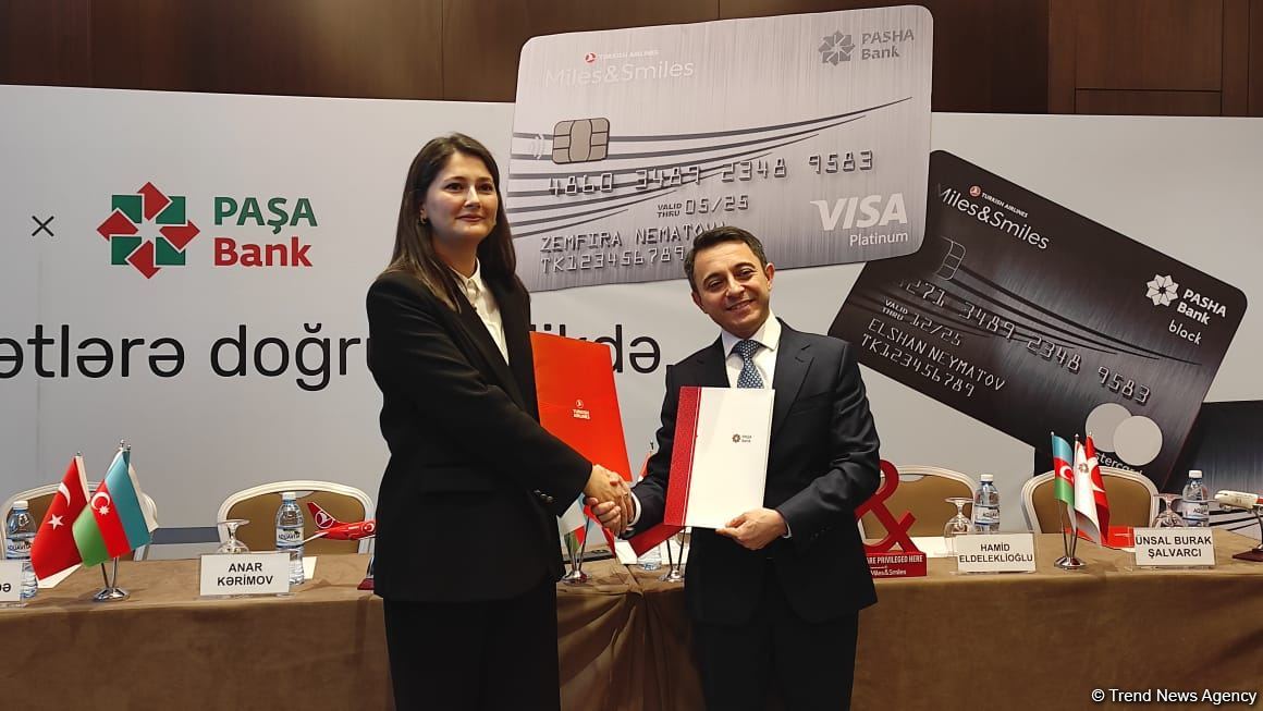 PAŞA Bank və Türk Hava Yolları "Miles&Smiles" layihəsi çərçivəsində əməkdaşlığı uzatdı (FOTO)