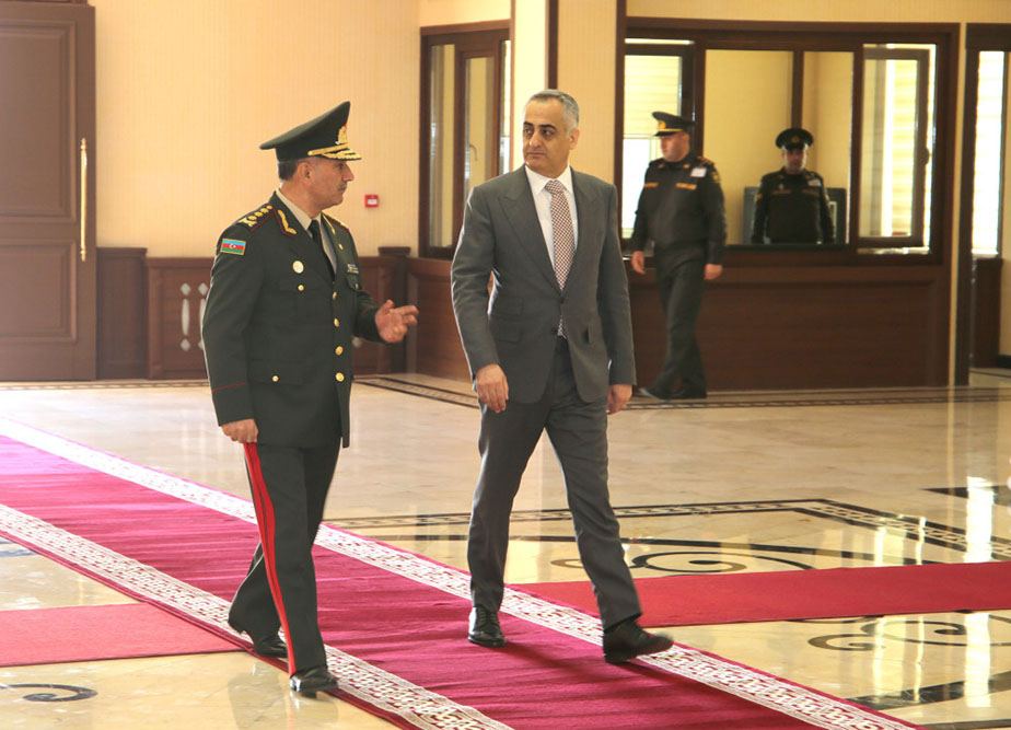 Fuad Nəcəfli Əlahiddə Ümumqoşun Orduda olub, xidmət şəraiti ilə maraqlanıb (FOTO/VİDEO)