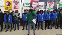 Laçın yolunda etiraz aksiyasının 18-ci günü (FOTO)