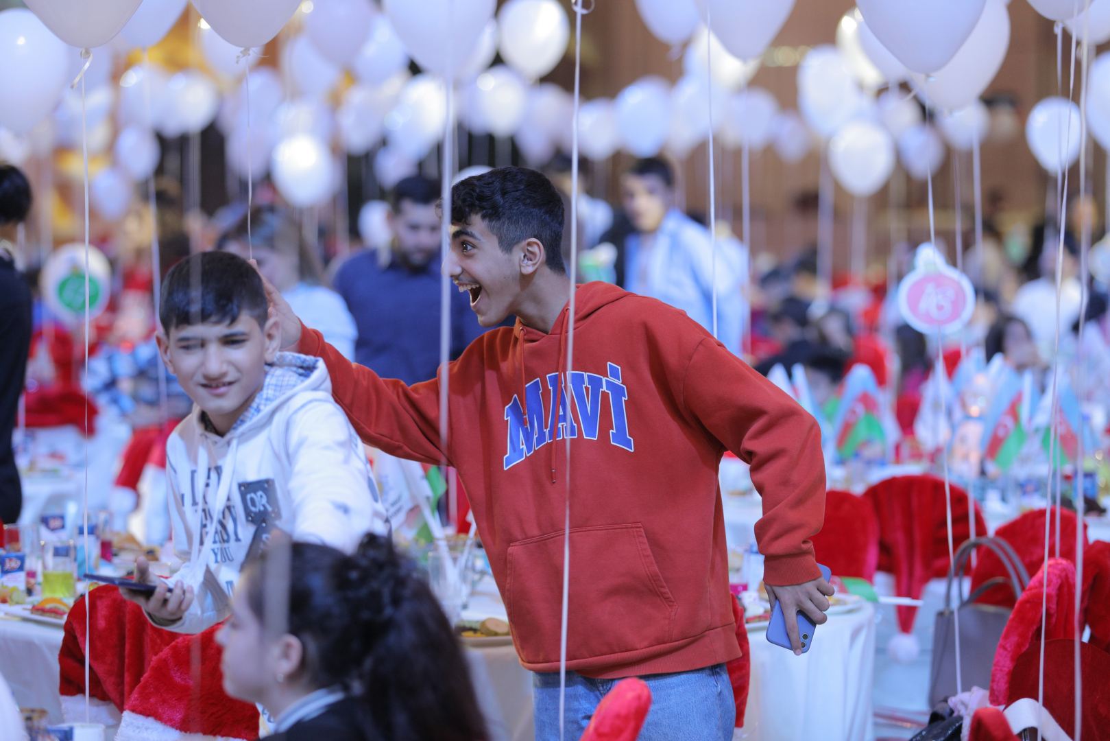 Heydər Əliyev Fondu uşaqlar üçün bayram şənliyi təşkil edib (FOTO)