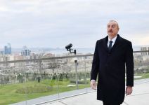 Prezident İlham Əliyev Bakıda Mərkəzi Parkın ikinci hissəsinin açılışında iştirak edib (FOTO/VİDEO) (YENİLƏNİB)