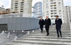 Prezident İlham Əliyev Bakıda Mərkəzi Parkın ikinci hissəsinin açılışında iştirak edib (FOTO/VİDEO) (YENİLƏNİB)