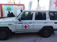 Xankəndi-Laçın yolunda BQXK-nın daha 3 avtomobilinin keçidinə şərait yaradılıb (FOTO)