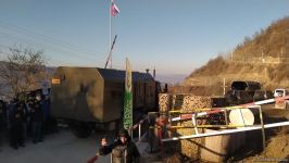 Sülhməramlılara aid avtomobillər Laçın yolundan maneəsiz keçib (FOTO/VİDEO)