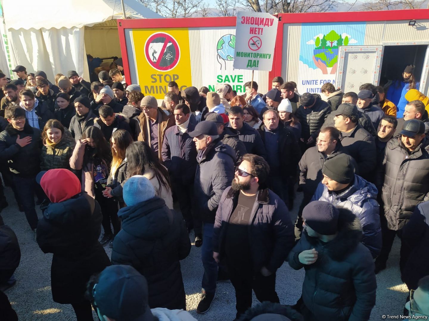 Laçın yolundakı aksiyaya qoşulanların sayı artır (FOTO)
