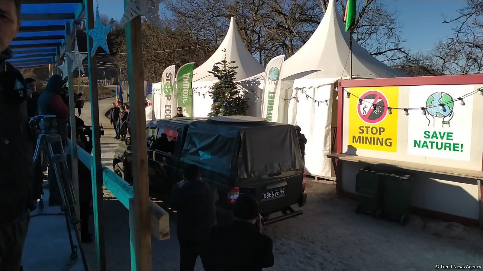 Sülhməramlılara aid daha bir minik maşını Laçın yolundan keçib (FOTO/VİDEO)