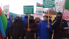 Laçın yolunda etiraz aksiyasının 24-cü günü (FOTO)