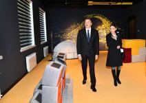 Prezident İlham Əliyev və Birinci xanım Mehriban Əliyeva Bakıda “STEAM İnnovasiya Mərkəzi”nin açılışında iştirak ediblər (FOTO/VİDEO)