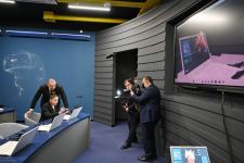 Prezident İlham Əliyev və Birinci xanım Mehriban Əliyeva Bakıda “STEAM İnnovasiya Mərkəzi”nin açılışında iştirak ediblər (FOTO/VİDEO)