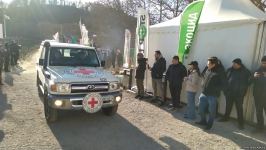 BQXK-ya məxsus avtomobillərin aksiya ərazisindən keçidinə növbəti dəfə şərait yaradılıb (FOTO/VİDEO)