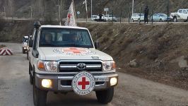 Xankəndi-Laçın yolunda BQXK-nın daha 4 avtomobilinin keçidinə şərait yaradılıb (FOTO)