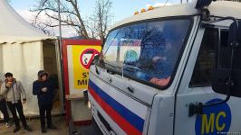 Sülhməramlılara aid 4 avtomobil Laçın yolundan maneəsiz keçib (FOTO)