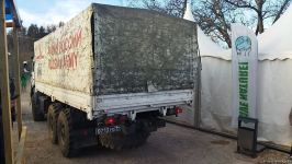 Sülhməramlılara aid 4 avtomobil Laçın yolundan maneəsiz keçib (FOTO)