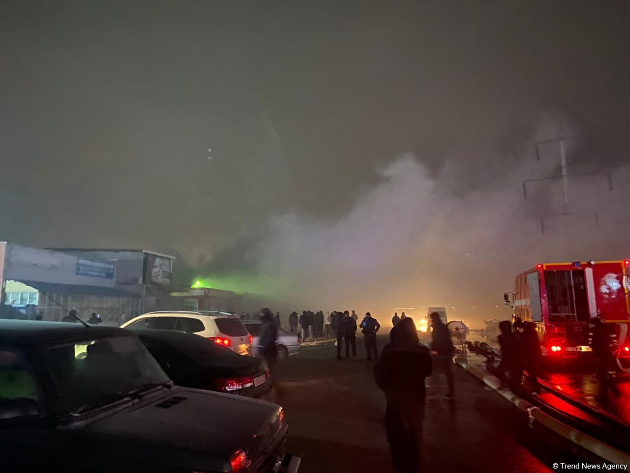 “Sədərək” TM-dəki yanğınla mübarizə tədbirləri davam etdirilir (FOTO/VİDEO) (ƏLAVƏ OLUNUB)