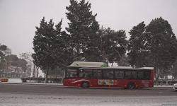 Qarlı Bakıdan FOTOREPORTAJ