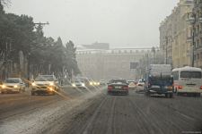Qarlı Bakıdan FOTOREPORTAJ