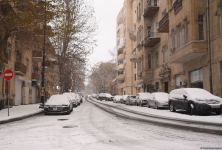 Qarlı Bakıdan FOTOREPORTAJ