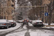 Qarlı Bakıdan FOTOREPORTAJ