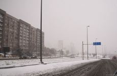 Qarlı Bakıdan FOTOREPORTAJ