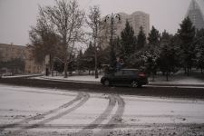 Qarlı Bakıdan FOTOREPORTAJ