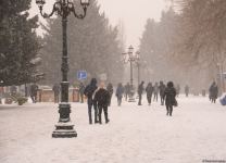 Qarlı Bakıdan FOTOREPORTAJ