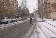 Qarlı Bakıdan FOTOREPORTAJ