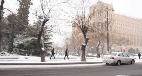Qarlı Bakıdan FOTOREPORTAJ