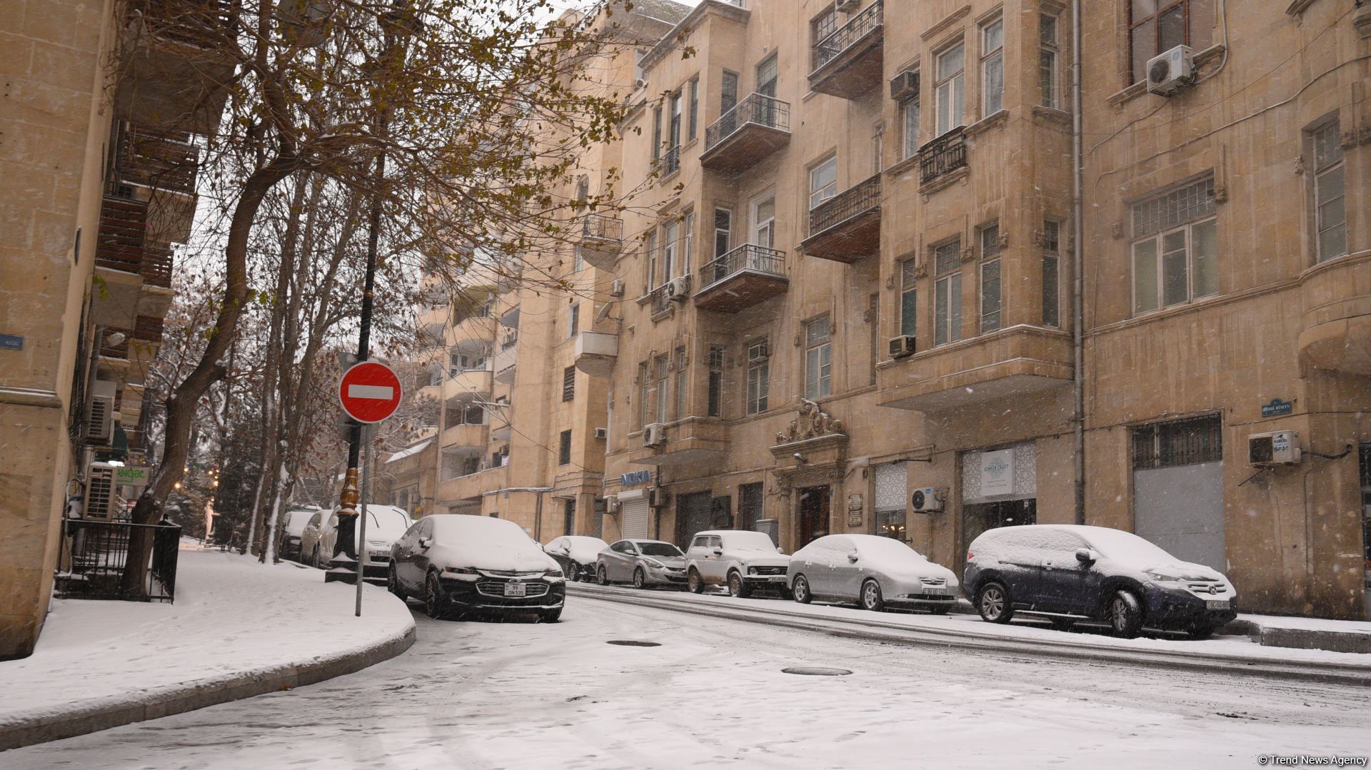 Qarlı Bakıdan FOTOREPORTAJ