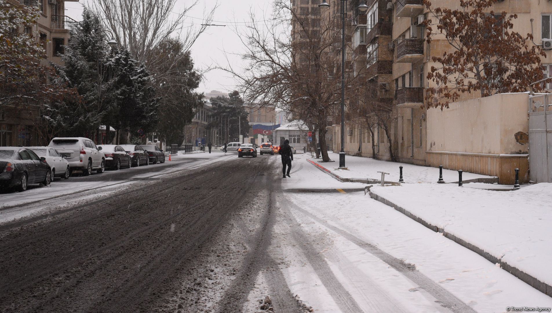 Qarlı Bakıdan FOTOREPORTAJ
