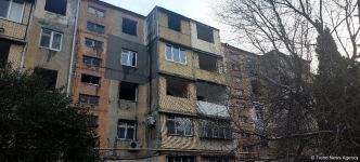 Bakının bu rayonunda yaşayış binası sökülür (FOTO)
