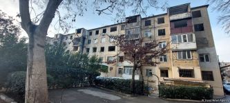 Bakının bu rayonunda yaşayış binası sökülür (FOTO)