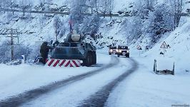 BQXK avtomobilləri Laçın yolundan maneəsiz keçib (FOTO)
