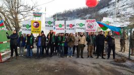 Laçın-Xankəndi yolunda etirazlar 36 gündür davam edir (FOTO/VİDEO)