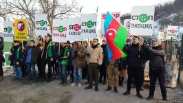 Laçın-Xankəndi yolunda etirazlar 36 gündür davam edir (FOTO/VİDEO)