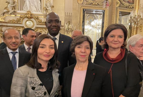 Leyla Abdullayeva Fransanın xarici işlər naziri ilə görüşüb