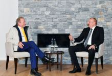 Prezident İlham Əliyevin Davosda “Fortesque Future Industries” şirkətinin sədri ilə görüşü olub (FOTO/VİDEO) (YENİLƏNİB)