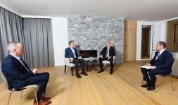 Prezident İlham Əliyevin Davosda “Signify” şirkətinin baş icraçı direktoru ilə görüşü olub (FOTO/VİDEO) (YENİLƏNİB)