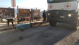 BQXK-ya məxsus avtomobillər Laçın yolundan keçib (FOTO)