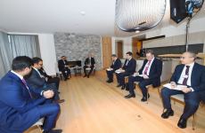 Prezident İlham Əliyev Davosda "Adani Group" şirkətinin təsisçisi və sədri ilə görüşüb (FOTO) (YENİLƏNİB)