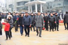 Azərbaycan xalqı, dövlət və hökumət rəsmiləri 20 Yanvar faciəsi qurbanlarının əziz xatirəsini yad edir (FOTO)